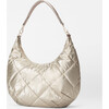 Women's Quilted Madison Shoulder Bag, Quartz Pearl - Bags - 2