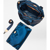 Women's Deluxe Medium Metro Tote, Midnight Liquid - Bags - 3