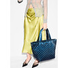 Women's Deluxe Medium Metro Tote, Midnight Liquid - Bags - 4