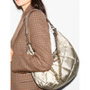 Women's Quilted Madison Shoulder Bag, Quartz Pearl - Bags - 5