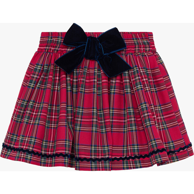 Tartan Skirt, Red Tartan