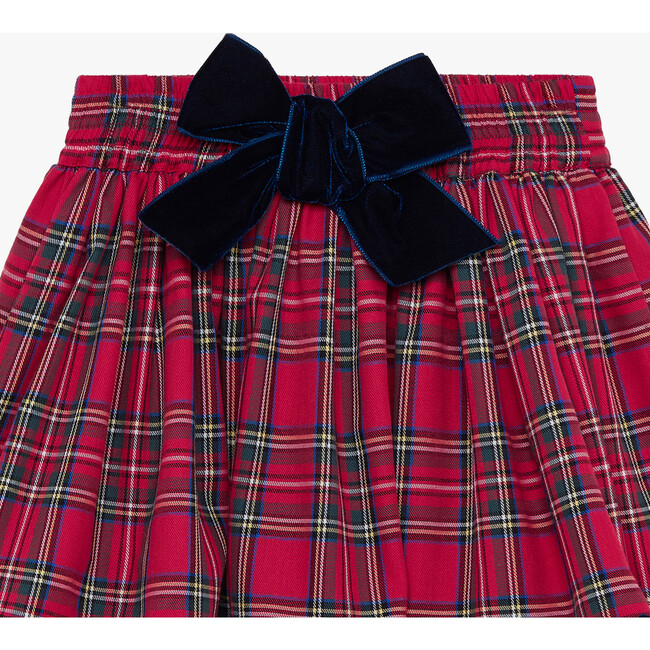 Tartan Skirt, Red Tartan - Skirts - 3