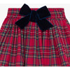 Tartan Skirt, Red Tartan - Skirts - 3