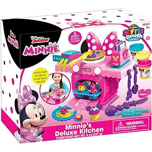 Softee Dough Minnie Deluxe Kitchen - Multi-Color Dough