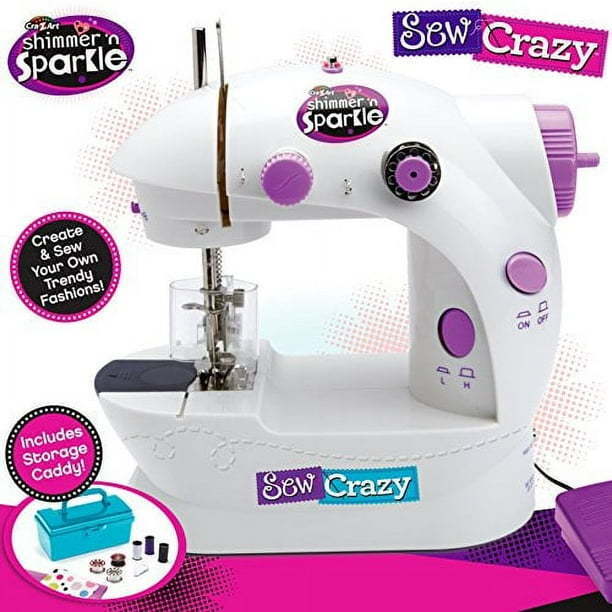Shimmer 'n Sparkle Sew Crazy Sewing Machine Craft Kit