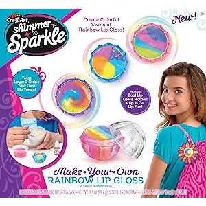 Shimmer and Sparkle Rainbow Lip Gloss - Arts & Crafts - 1