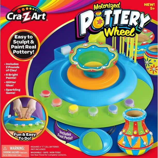 Motorized Pottery Wheel Kit - Activities - 1