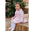 Little Alexandra Knitted Coat, Pale Pink - Coats - 2