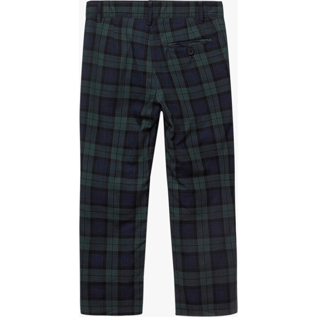 Donald Trousers, Navy Tartan - Pants - 2