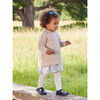 Little Alexandra Knitted Coat, Oatmeal - Coats - 5