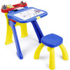 Crayola: Triple-The-Fun Art Studio - Converts Into Activity Desk, Includes Stool, Magnetic Dry Erase Board - Coloring - 2