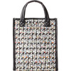 Women's Mini Box Tote, Boucle - Bags - 1 - thumbnail