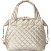 Women's Deluxe Small Sutton Handbag, Quartz Pearl - Bags - 1 - thumbnail