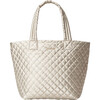 Women's Deluxe Medium Metro Tote, Quartz Pearl - Bags - 1 - thumbnail