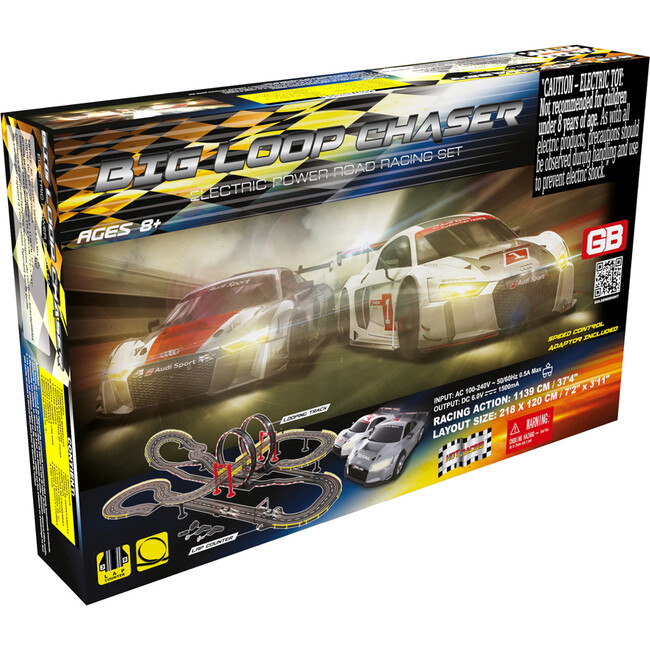 Big Loop Chaser Road Racing Set- Electric Powered - Transportation - 3