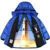 Space One® x Andy & Evan® Galactic Puffer Jacket, Astronaut Blue - Puffers & Down Jackets - 1 - thumbnail