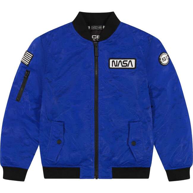 Space One® x Andy & Evan®  NASA Apollo 11 Bomber, Astronaut Blue - Puffers & Down Jackets - 2