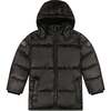 Space One® x Andy & Evan® Galactic Puffer Jacket, Deep Space Black - Puffers & Down Jackets - 2