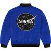 Space One® x Andy & Evan®  NASA Apollo 11 Bomber, Astronaut Blue - Puffers & Down Jackets - 3