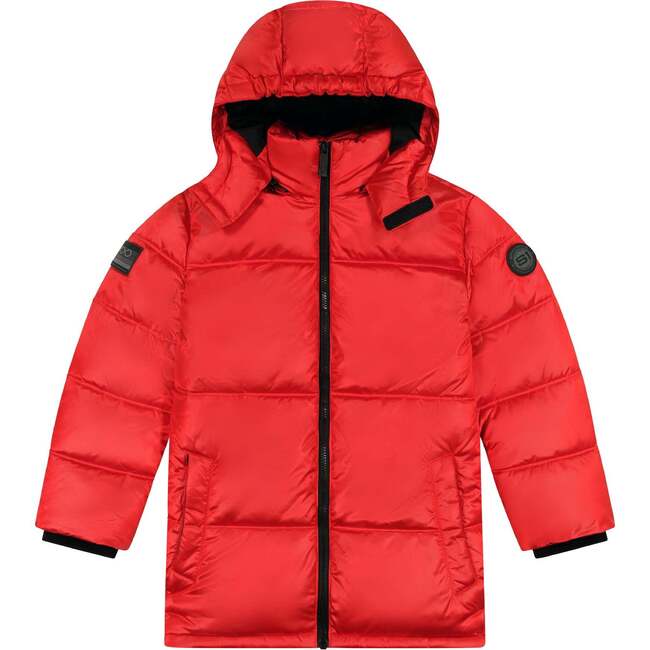 Space One® x Andy & Evan®  Galactic Puffer Jacket, Mars Red - Puffers & Down Jackets - 2