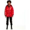 Space One® x Andy & Evan®  Galactic Puffer Jacket, Mars Red - Puffers & Down Jackets - 4