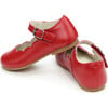 Sonia Scalloped Flat, Red - Flats - 3