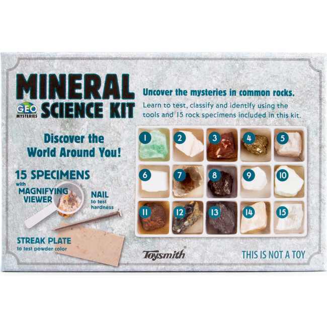Toysmith STEM Toy Mineral Science Kit