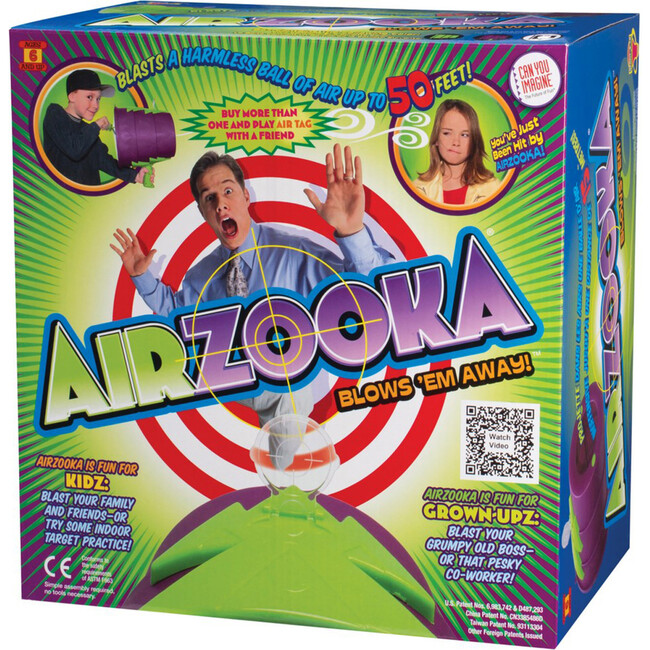 Can You Imagine Airzooka Air Shooter, Green - STEM Toys - 2