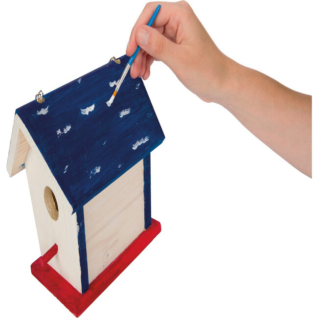 Beetle & Bee Paint A Bird Base, Backyard Birdhouse Kit - Activities - 3