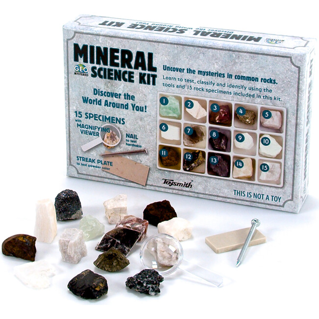 Toysmith STEM Toy Mineral Science Kit
