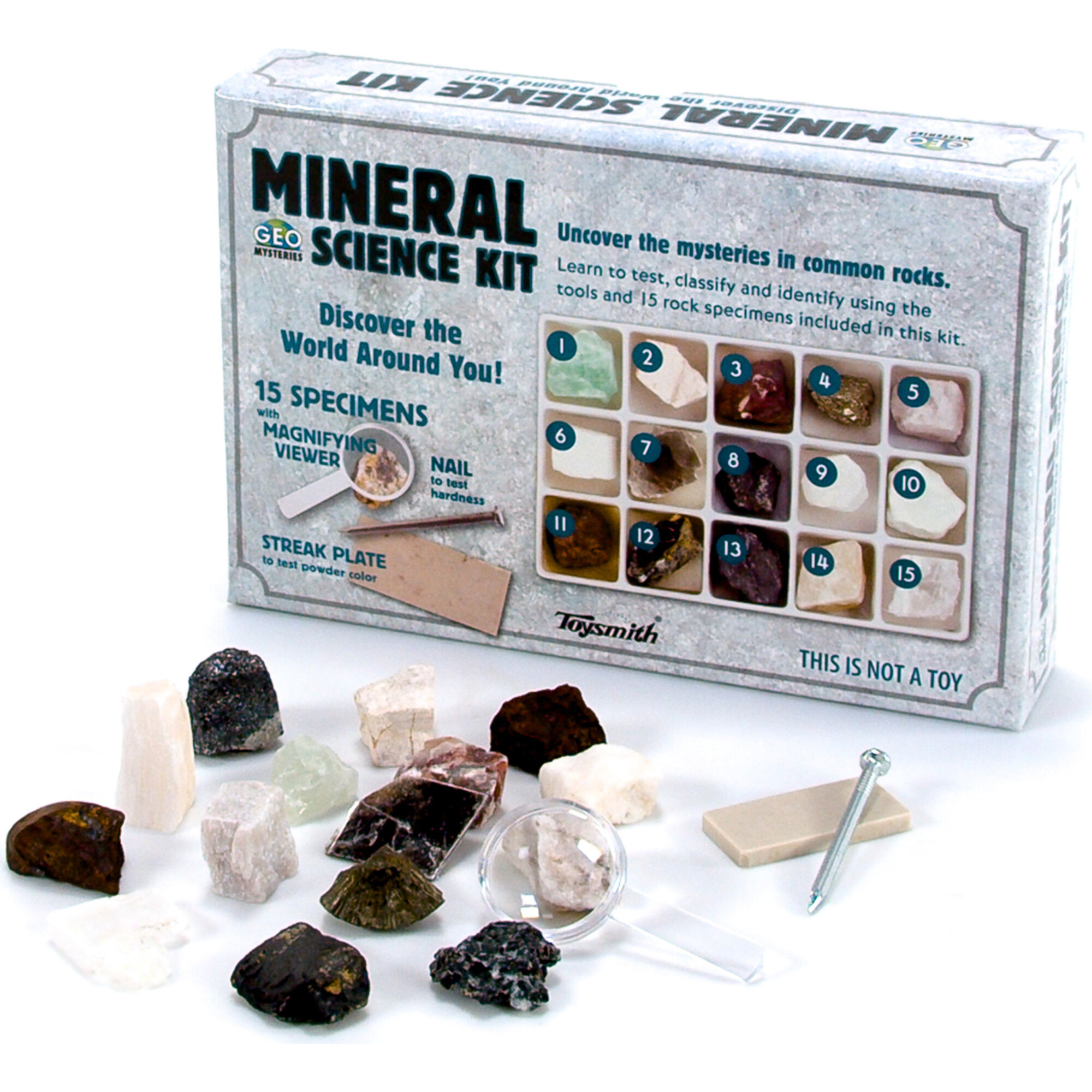 Toysmith STEM Toy Mineral Science Kit - STEM Toys - 1