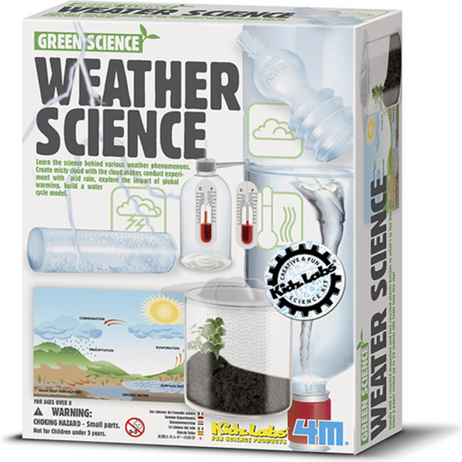 4M KidsLabs Weather Science Science Kit STEM Toy