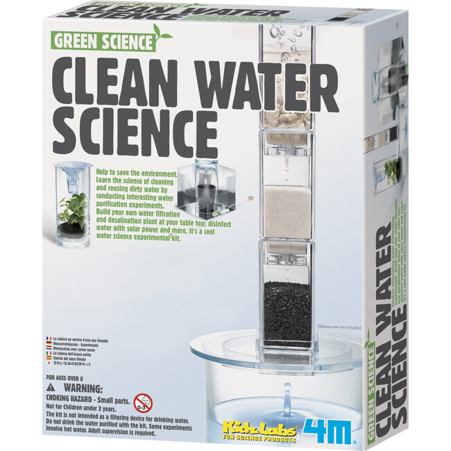 4M Clean Water Science - Climate Change, Global Warming, Lab - STEM Toy
