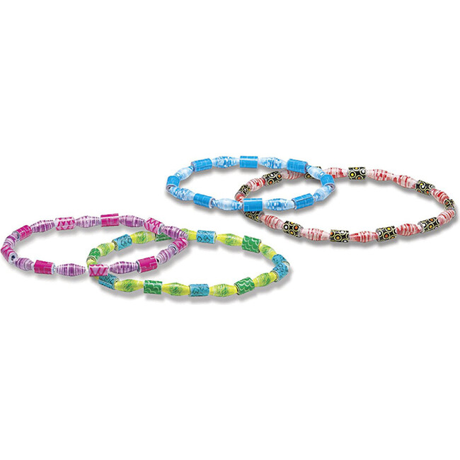 4M Green Creativity Recycled Paper Beads Jewelry Kit - Activities - 2