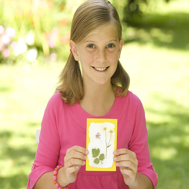 4M Green Creativity Pressed Flower Art Kit - Activities - 3