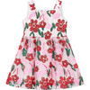 Baby Tinsel Floral Sequin Dress, Multicolors - Dresses - 1 - thumbnail