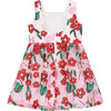 Baby Tinsel Floral Sequin Dress, Multicolors - Dresses - 3