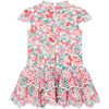 Baby Holiday Embroidered Short Sleeve Mini Dress, Floral - Dresses - 3