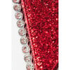 Heart Diamonte Sequins Bag, Red - Bags - 4