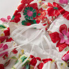 Candy Cane Open Back Maxi Dress, Floral - Dresses - 6