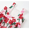 Baby Tinsel Floral Sequin Dress, Multicolors - Dresses - 6