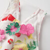 Candy Cane Open Back Maxi Dress, Floral - Dresses - 8