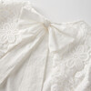 Holly Jolly Short Flutter Sleeve Mini Dress, Ivory - Dresses - 7