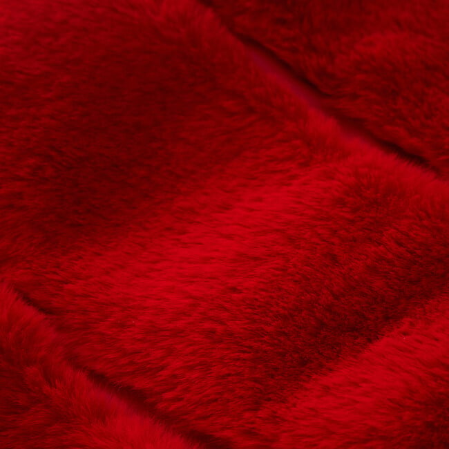 Holiday Fur Jacket, Red - Jackets - 8