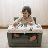 Happy Day (B&W) Square Chair - Developmental Toys - 4