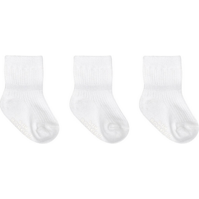 Boden's Trio Socks, White