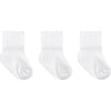 Boden's Trio Socks, White - Socks - 1 - thumbnail