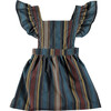 Striped Corduroy Apron, Stripes - Dresses - 1 - thumbnail