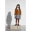 Mexican Flowers Short Fleece Skirt, Blue - Skirts - 3