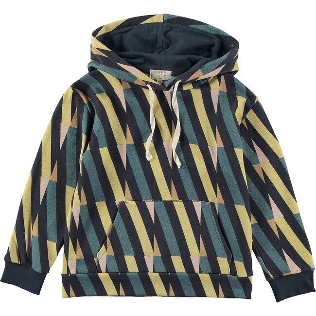 Abstract Lines Hoodie, Multicolors